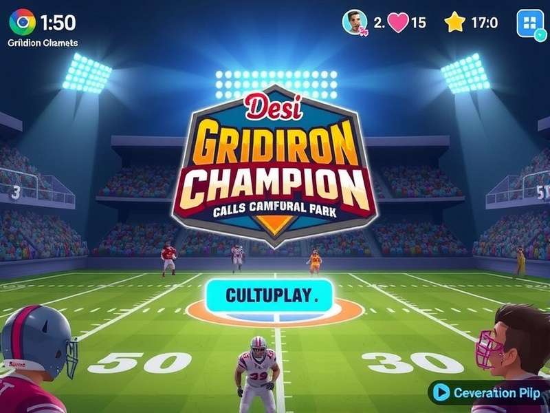 Desi Gridiron Champion Gameplay Screenshot